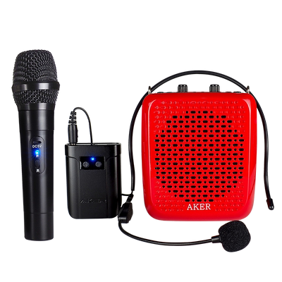 AKER爱课AK87W蓝牙无线小蜜蜂多功能老人广场舞播放器教师扩音器
