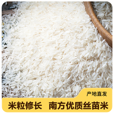 一【爆款大米】丝苗米新鲜独立包装正宗长粒香优质米现磨好吃