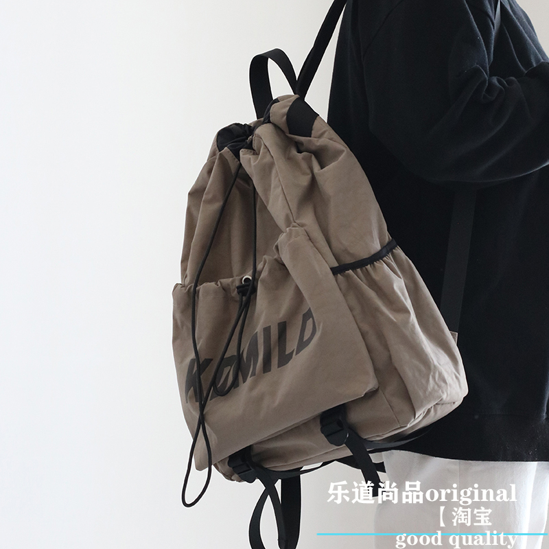 黛依尔休闲男女双肩背包原创小众