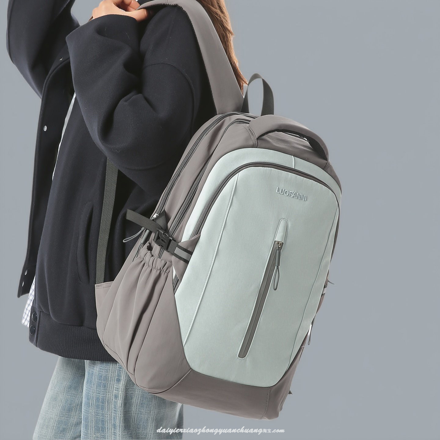 轻便双肩包男女大容量多功能休闲简约学生书包旅行通勤电脑背包,箱包皮具/热销女包/男包,双肩背包,淘宝优惠券,粉丝福利购,淘宝优惠卷