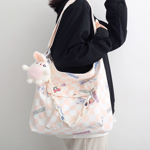 Японская сумка для телефона для школьников, свежая вместительная и большая сумка для учебы