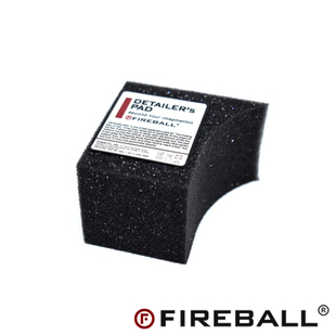 FIREBALL火球轮胎蜡海绵原装进口轮胎封体上蜡工具汽车级涂抹工具