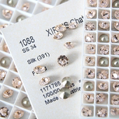 式 正品 施家华子奥地利水晶美甲钻1088尖底391丝绸色diy饰品热门款