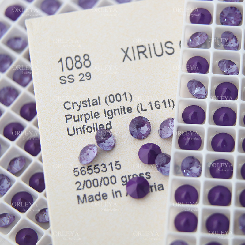 正品施家华子奥地利水晶美甲钻1088尖底L161I深邃紫色diy堆钻奥钻,彩妆/香水/美妆工具,指甲装饰,淘宝优惠券,粉丝福利购,淘宝优惠卷
