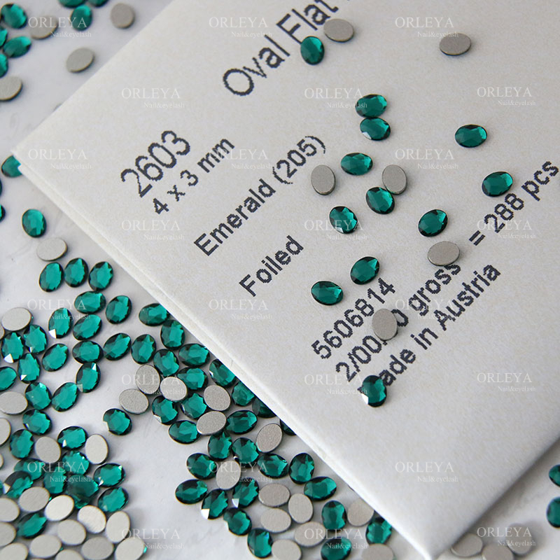 施家华子奥地利美甲饰品人造水晶