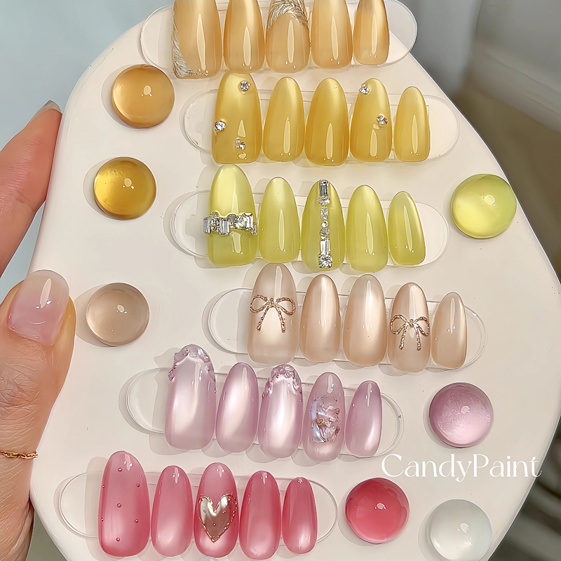 美甲美甲显白猫眼胶8gCandyPaint