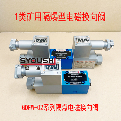 I类矿用隔爆电磁阀GDFW-02-2B2/3C2/3C3/3C4/3C60-D24/A220-50
