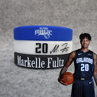 魔术队20号富尔茨Markelle Fultz富儿子签名运动手环硅胶夜光腕带