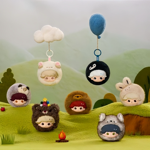 POPMART泡泡玛特DIMOO秘密话剧社系列耳机包盲盒周边礼物