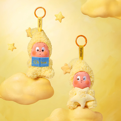 POPMART泡泡玛特星星人我们都是星星人系列毛绒挂件盲盒礼物摆件