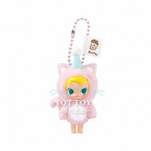 POPMART泡泡玛特BabyMolly口袋朋友系列搪胶毛绒挂件盲盒礼物玩偶