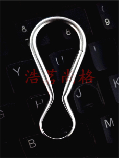 挂钩汽车钥匙扣复古快挂钥匙环金属圈 手工4毫米不锈钢铜钥匙扣