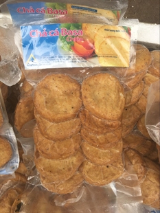 chien 东南亚特色美食小吃 越南口味 巴沙鱼饼500克 Cha