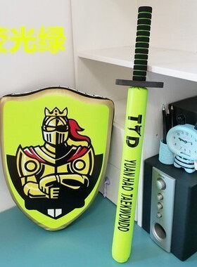 跆拳道剑靶儿童骑士剑盾组合靶蜘蛛侠盾牌搏击散打跆拳道训练兵道