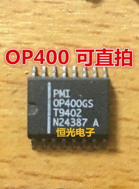 进口拆机 OP400GS OP400GSZ SOP-16四通道运算放大器 可直拍