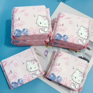 kt猫湿巾20抽一次性儿童手口清洁湿巾成人便携小包湿纸巾婴儿湿巾