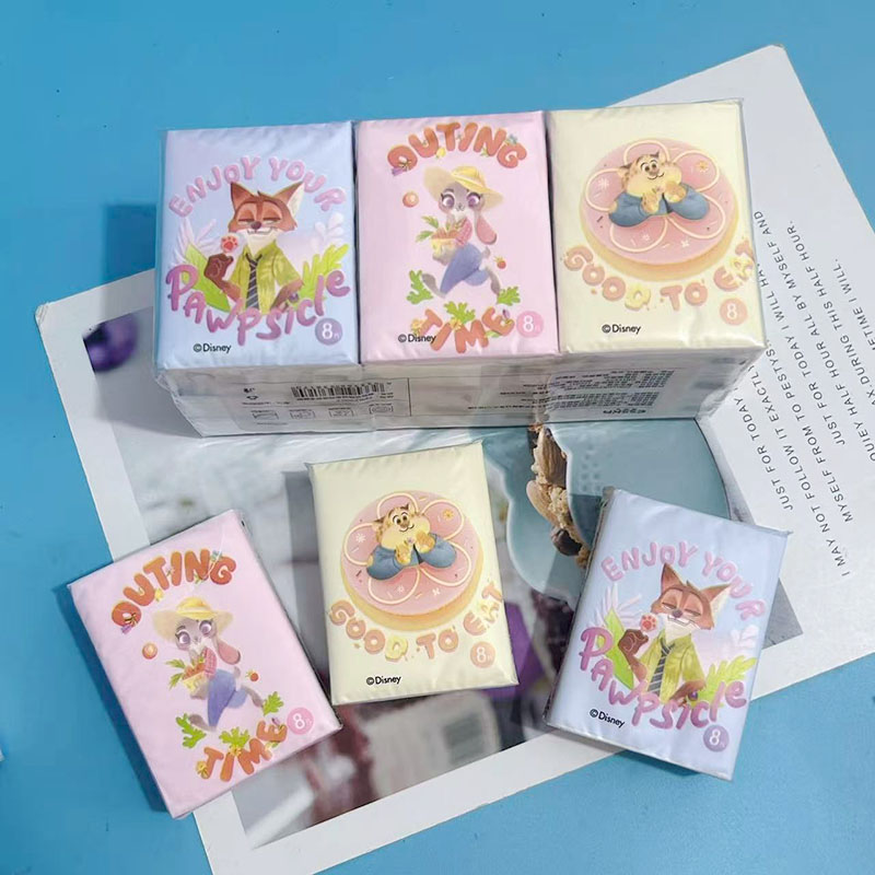 疯狂动物城手帕纸便携小包