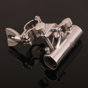 智钓者不锈钢巨物纯手工欧式钓椅钓台加厚可拆卸大物鱼竿炮台支架