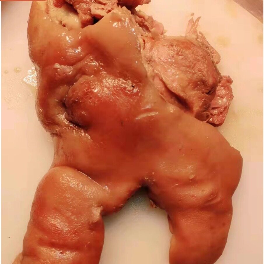 涡阳特产西阳传统卤猪头肉猪蹄猪大肠猪耳朵熟食（散装称重）