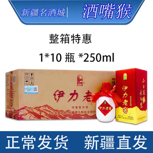 新疆伊犁伊力老窖镀金时光46度250ml纯粮酿造浓香型白酒整箱