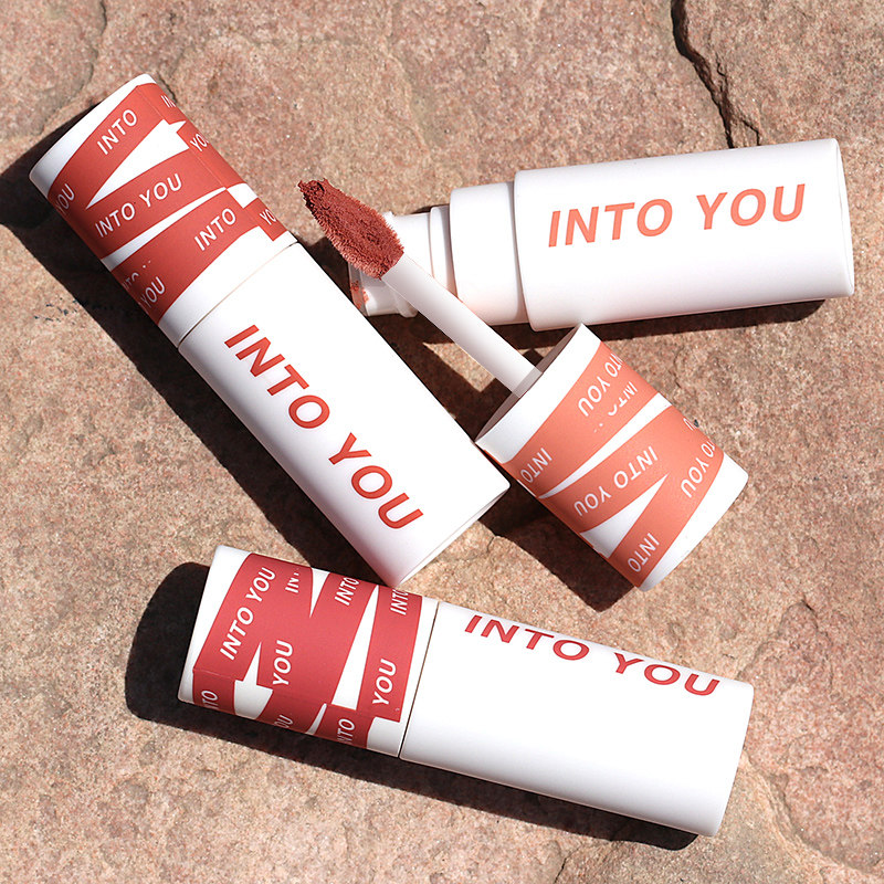 into02you唇泥口红唇釉蜜滋润丝绒哑光持久不掉色小众品牌程十安