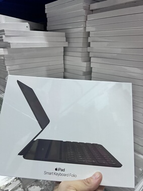 iPad Pro 11寸原装Smart Keyboard Folio智能双面夹2018款妙控键盘air4/5/6/7官方正品20款21款m2/M3保护套壳