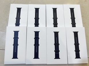 Apple Watch运动硅胶表带 Ultra1/2海洋表带S10 苹果运动原装正品