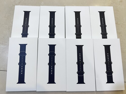 Apple Watch运动硅胶表带 Ultra1/2海洋表带S10 苹果运动原装正品
