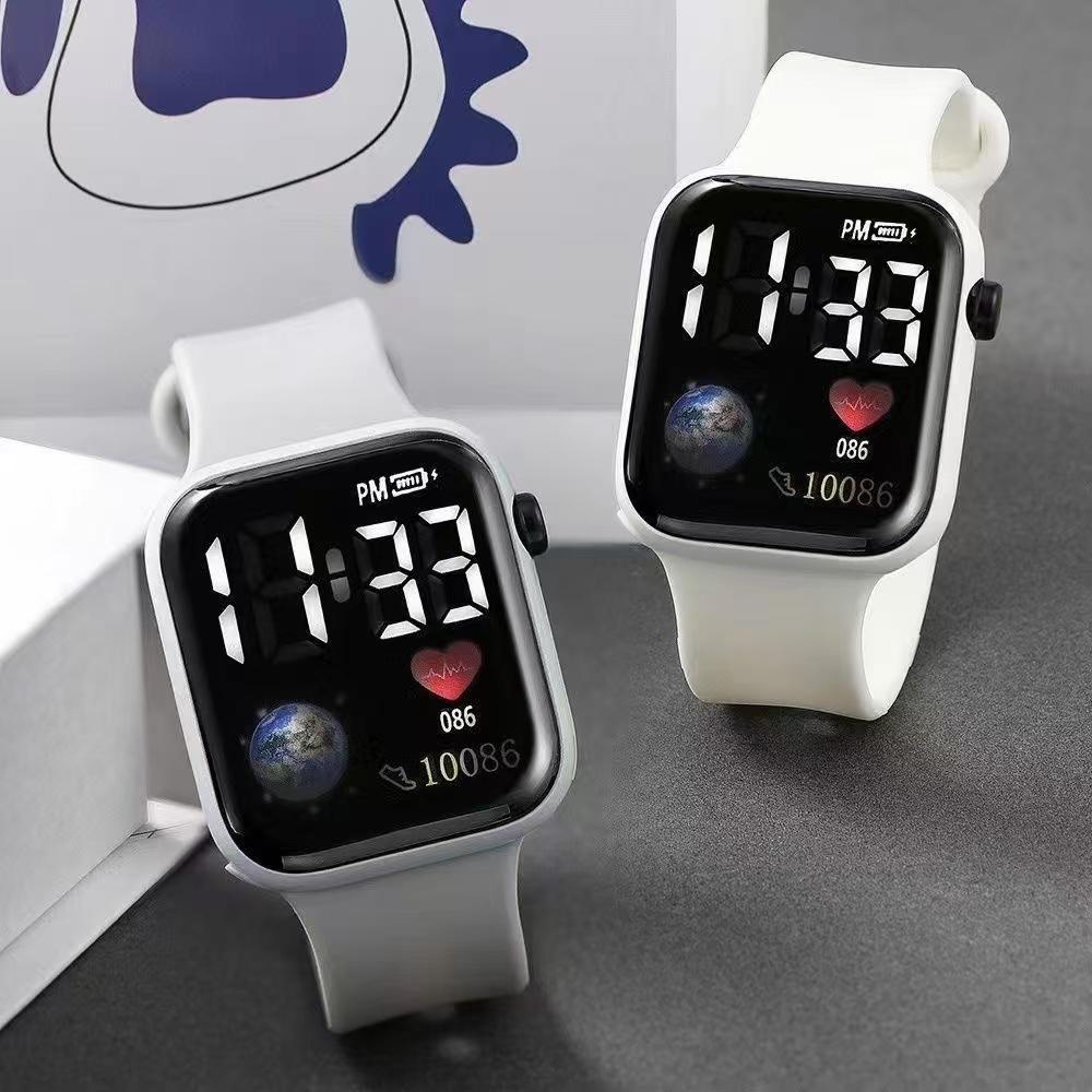 电子表LED方形网红潮流夜光时尚