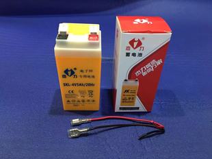杰力电子秤专用电池4v台秤电瓶TCS150KG电子称电源充电器充电线