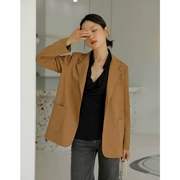 Suit jacket nữ retro cổng gió đầu thu nữ mỏng 2019 thời trang thủy triều phiên bản Hàn Quốc của sinh viên Hàn Quốc lỏng lẻo - Business Suit