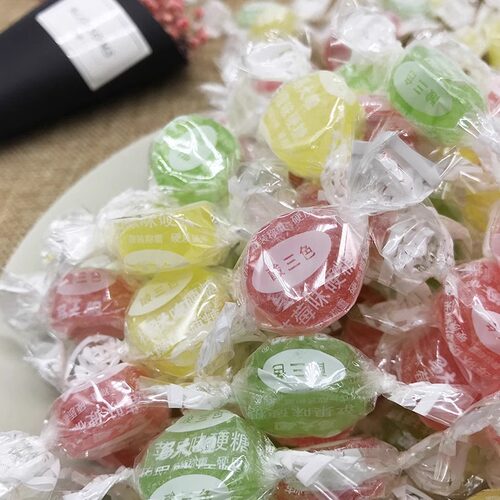正宗马大姐酸三色老式水果糖招待糖果小时候味道儿时记忆老牌子