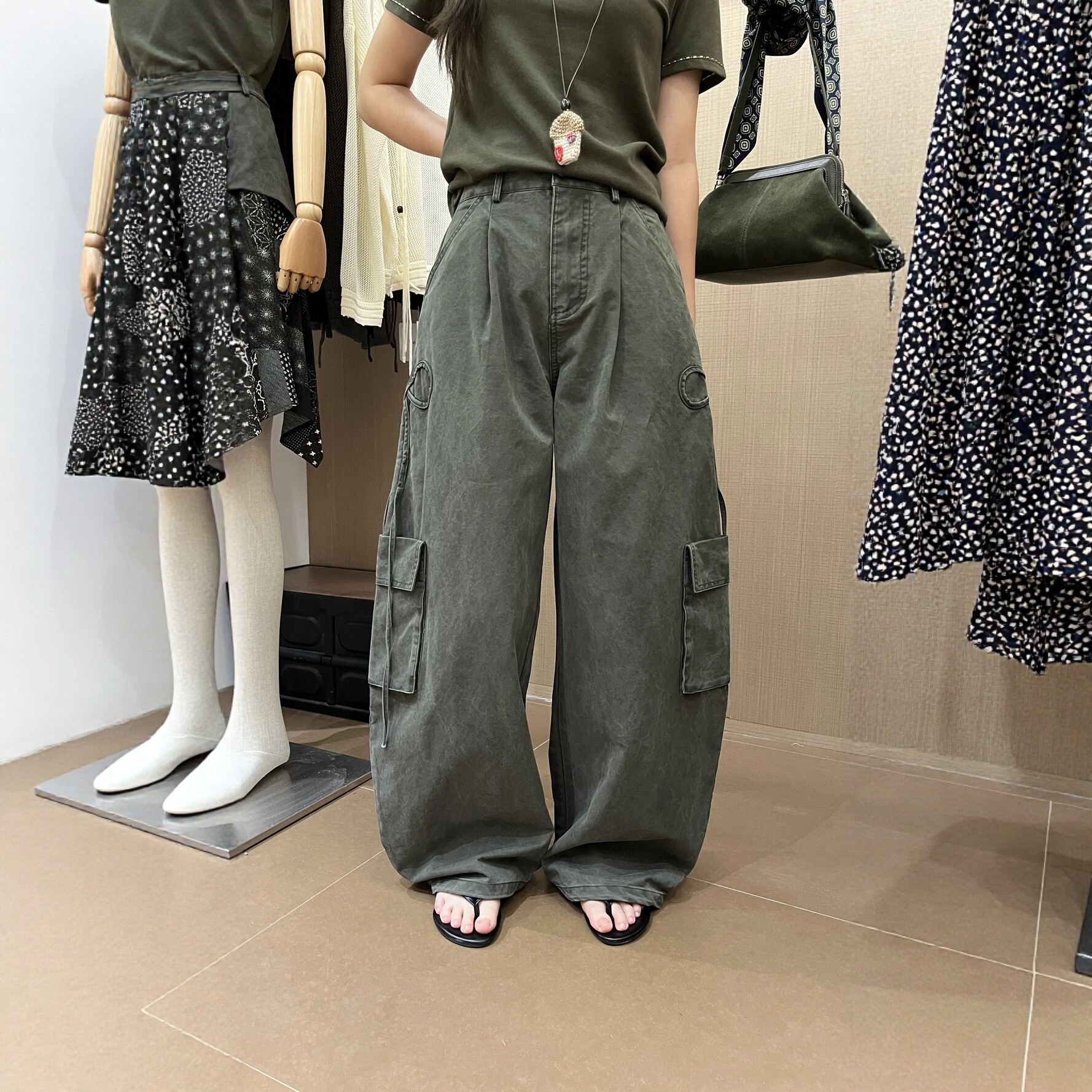美式复古工装裤女款2026新款早秋