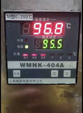 WMNK-404A 温控仪 温度仪表M型 0-100度 0-200度 上海禄林
