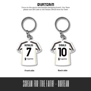 2021C罗萨拉赫穆勒德布劳内阿圭罗b费罗伊斯孙兴民球衣挂件钥匙扣