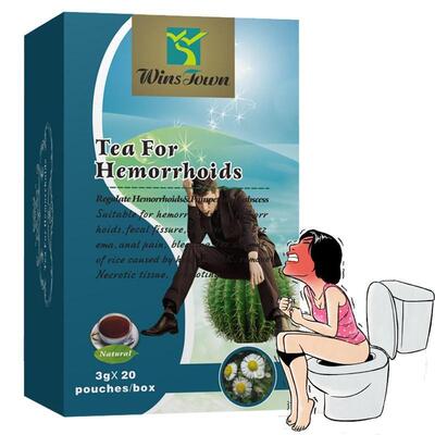 痔疮保健茶包跨境外贸现货tea for hemorrhoids Herbal detox tea
