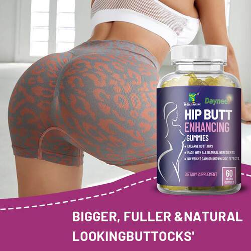 BIG HIP butt enhancing gummies  boobs plump hips gummy软糖