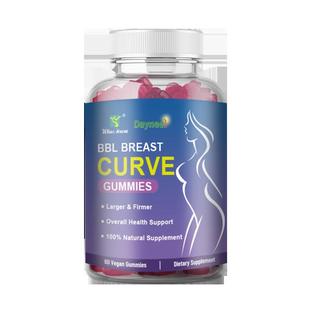 plus 跨境电商BBL Gummies百香果味曲线Maca Curve Fudge Breast