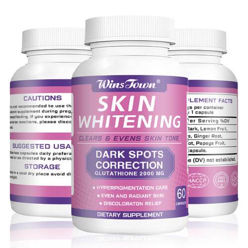 外贸出口跨境电商皮肤胶囊SKIN WHITENING GLUTATHIONE capsules