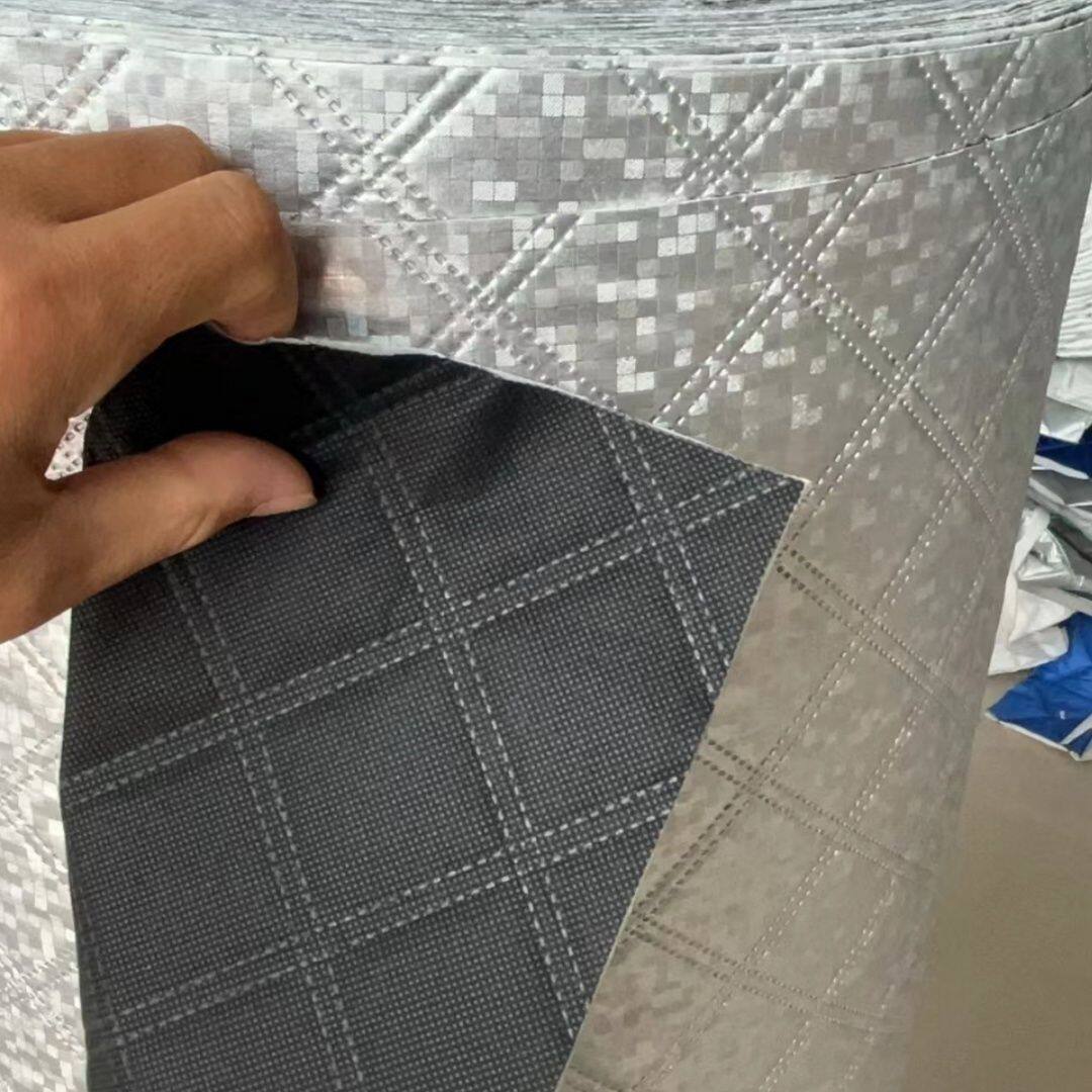 厂家供货防晒隔热铝箔加棉防水通用盖布车衣布料不锁边可自由裁剪