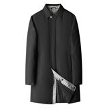 2025新款男士翻领羽绒服中长款商务90白鸭绒6623p335长期有货，男装羽绒服，钱塘721