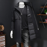 2025新款男士羽绒服长款商务假两件90白鸭绒6613p335长期有货，男装羽绒服，钱塘721