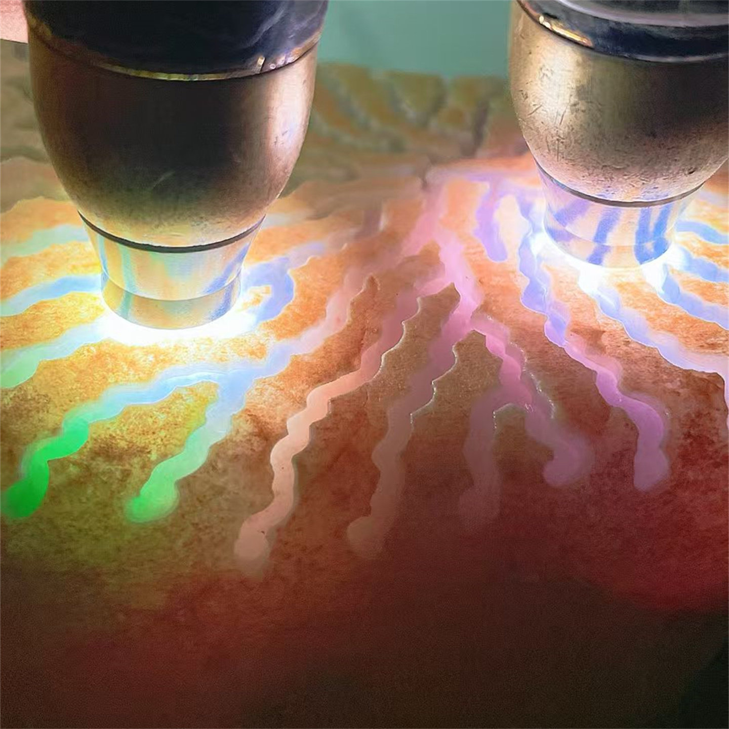 F17847 缅甸天然翡翠原石老坑木那场口开窗春料手镯料 重1.7公斤