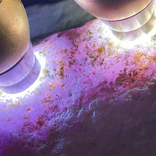 缅甸天然翡翠原石手镯料