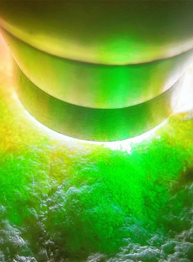 F11280 缅甸天然翡翠原石老坑木那场口手镯料 重11公斤