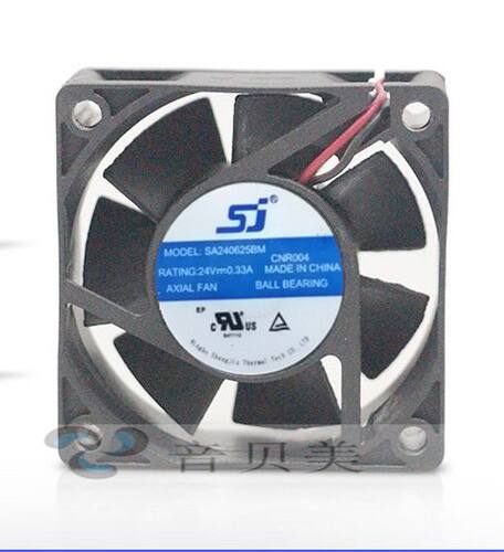 原装SJ 生久6025 DC12V/24V SA240625BM  60*60*25mm变频散热风扇