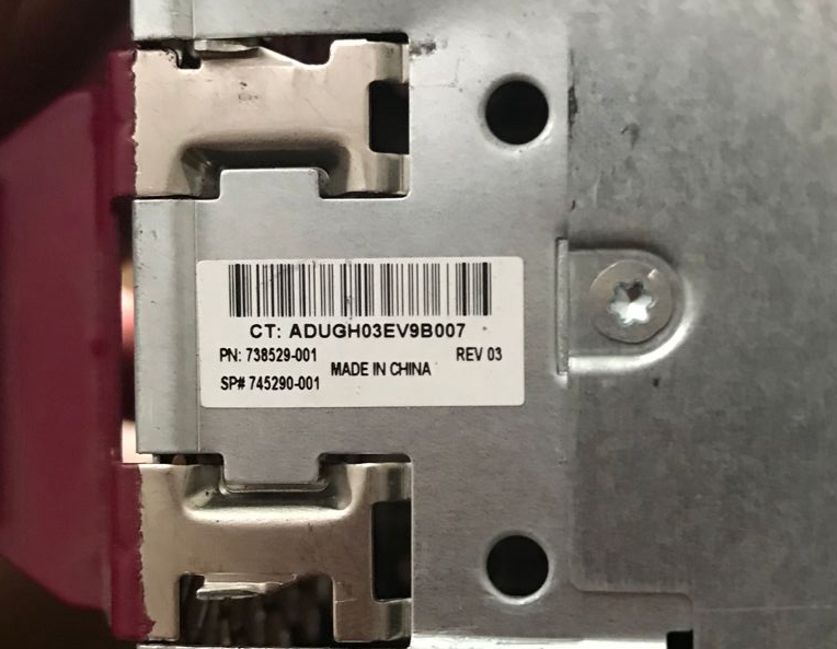 惠普HP PN: 738529-001 745290-001_ADUGH03EV9B007服务器风扇