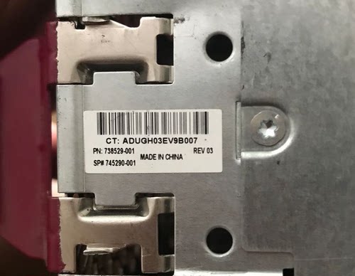 惠普HP  PN: 738529-001 745290-001_ADUGH03EV9B007服务器风扇