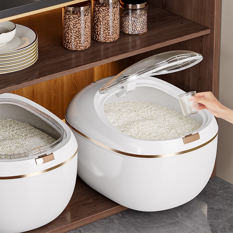 新款食品级米缸密封面粉2025米桶大米收纳盒家用防虫防潮粮储存罐