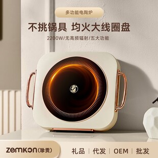 德国Zemkon电陶炉家用小型迷你电茶炉围炉煮茶厂家电磁炉